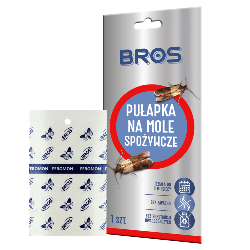 

Bros Pułapka na mole spożywcze feromonowa do szafy