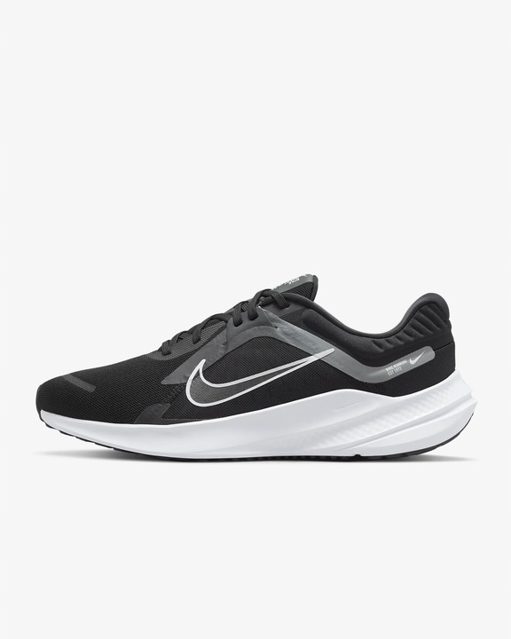Boty Nike Quest 5 DD0204-001 Pánské na běhání Černé, tlumení nárazů vel.
