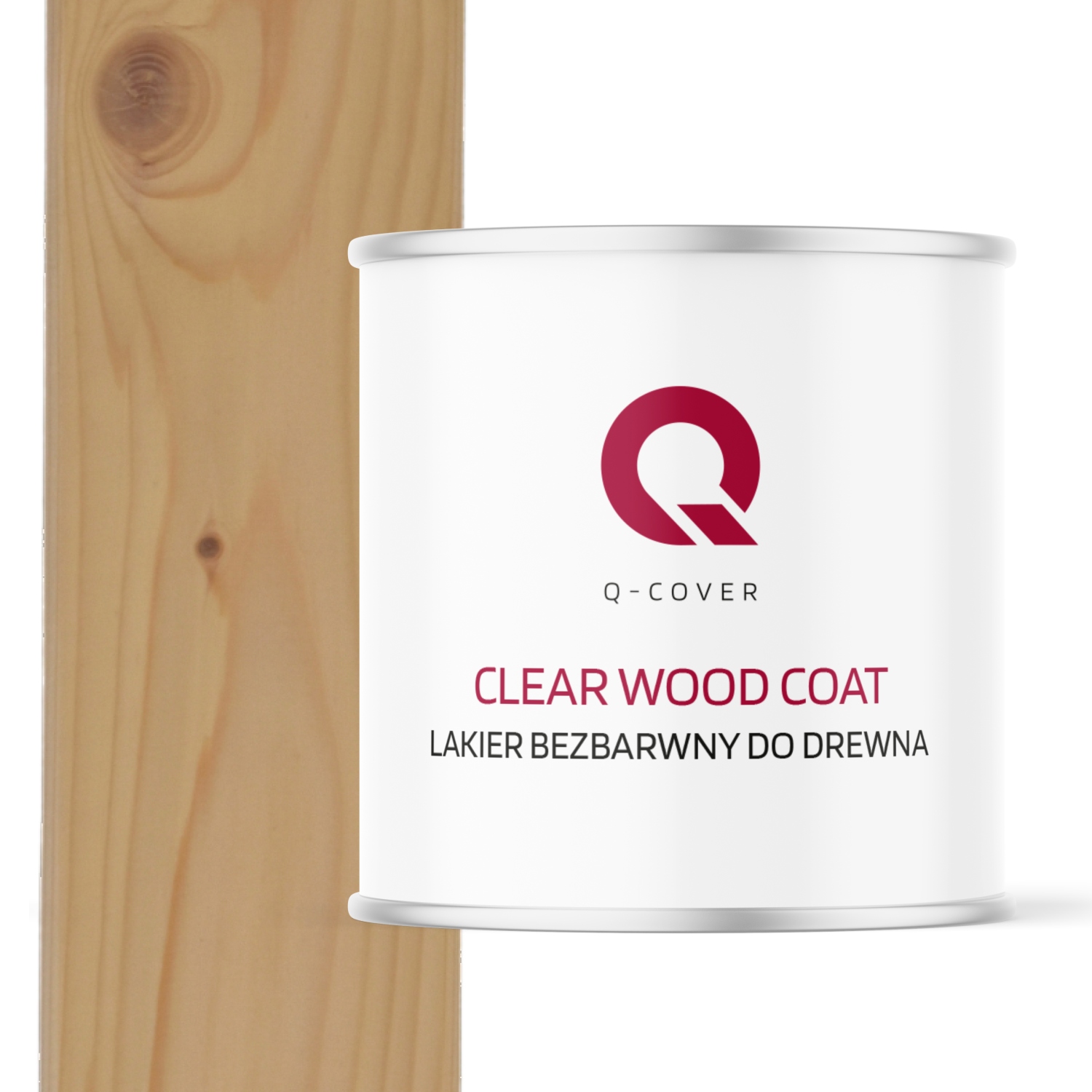 Lakier Do Drewna 2,5L Oklein Boazerii Sklejki Bezbarwny Ochronny Satyna