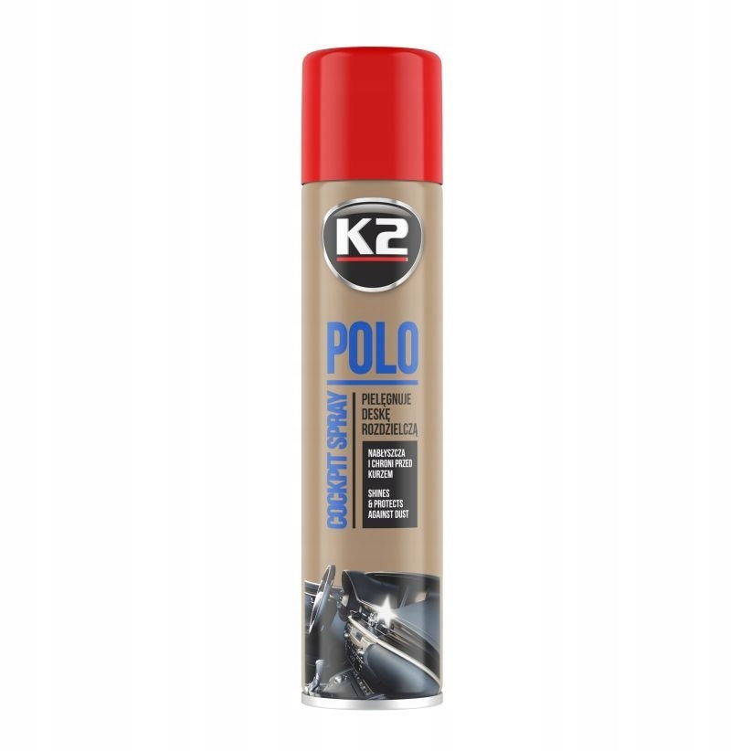 

K2 Polo Cockpit Truskawka 300ML