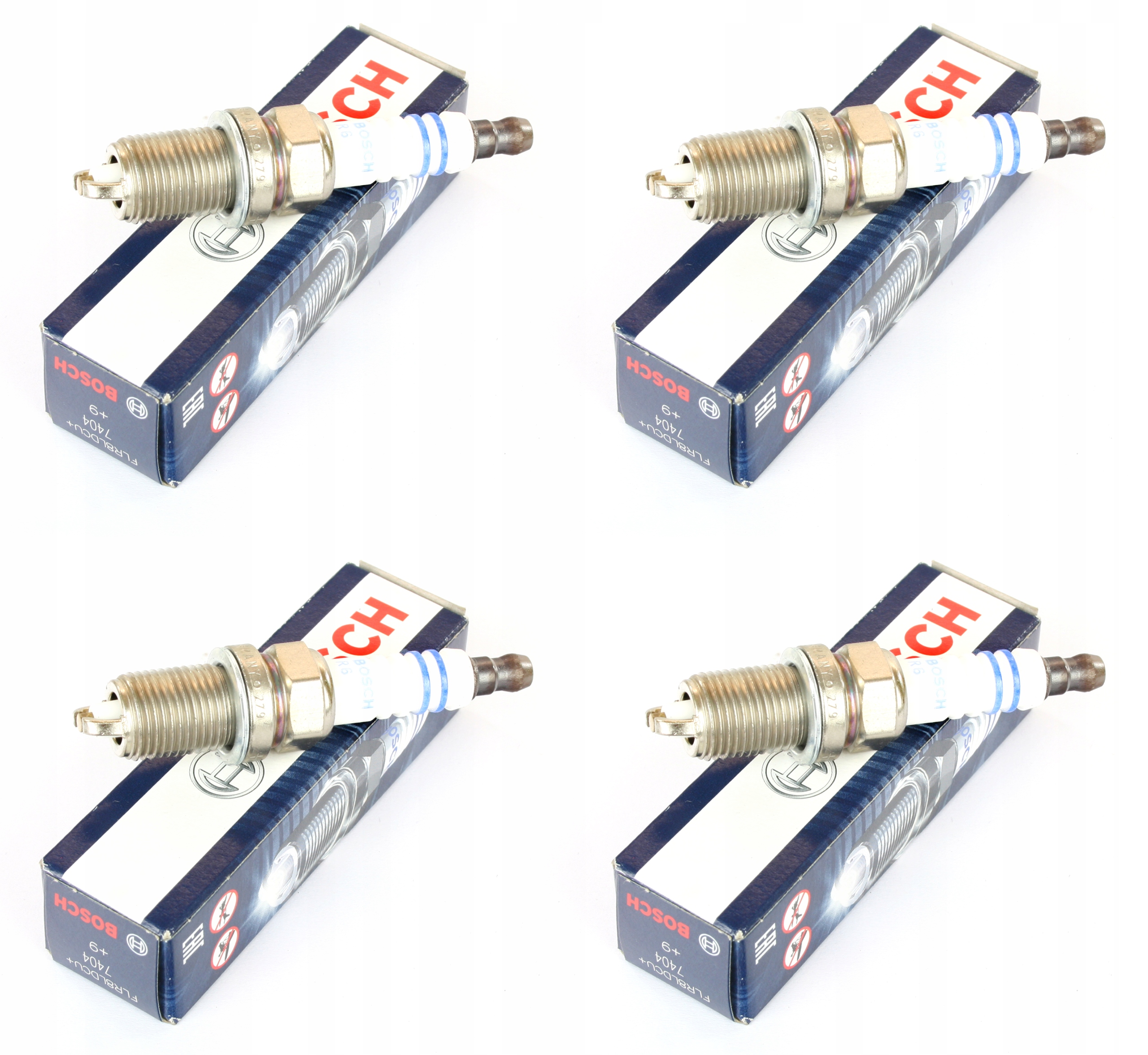 

4 Świece Zapłonowe Bosch 0242229654 +9 FLR8LDCU+