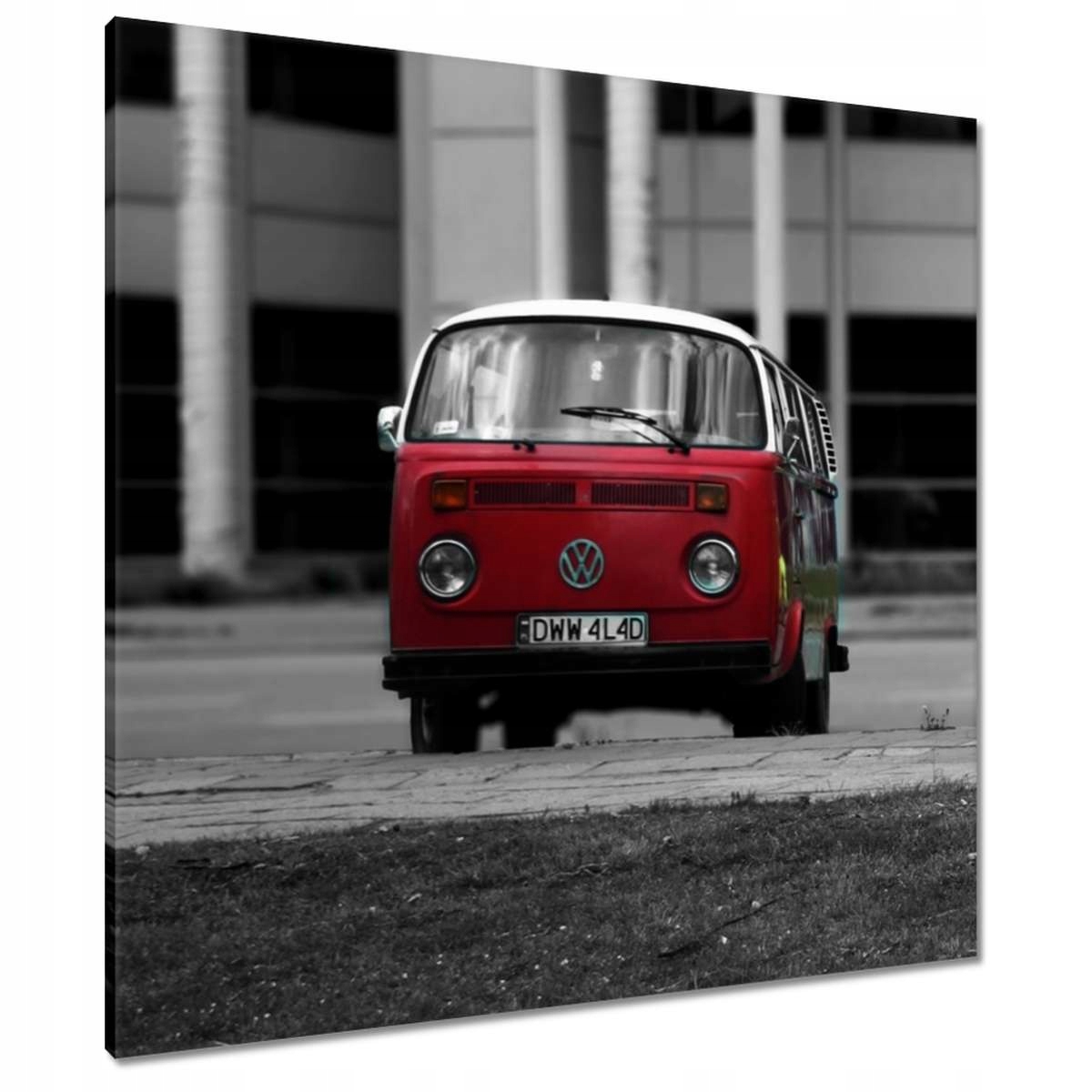 Obrazy 80x80 Červený Vw