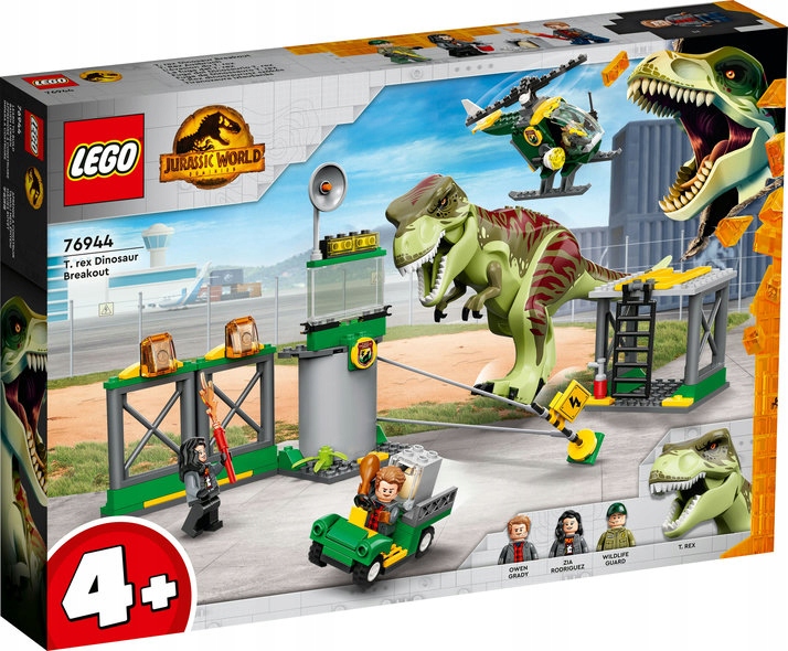 LEGO Jurassic World 76944 Ucieczka tyranozaura