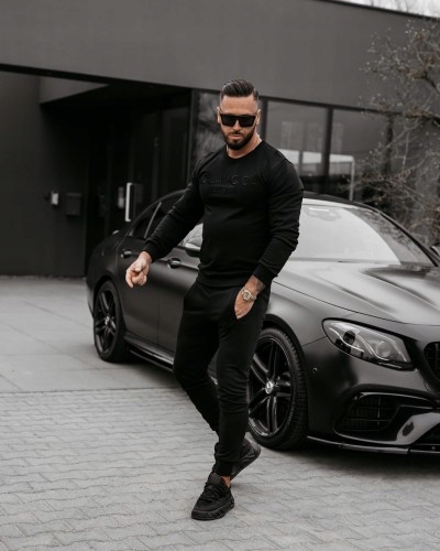 OlaVoga dresy męskie Kabul czarny rozmiar L