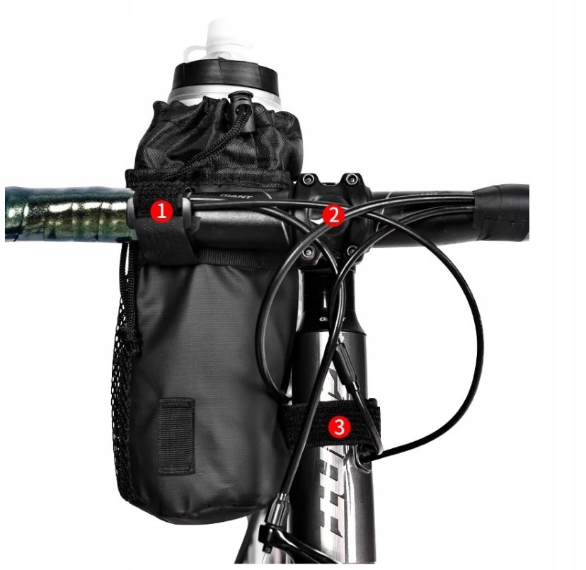 TORBA UCHWYT TERMICZNY NA BIDON BUTELKĘ NA ROWER HULAJNOGĘ Marka Wozinsky