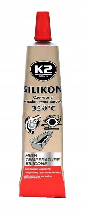 

Silikon wysokotemperaturowy K2 21g