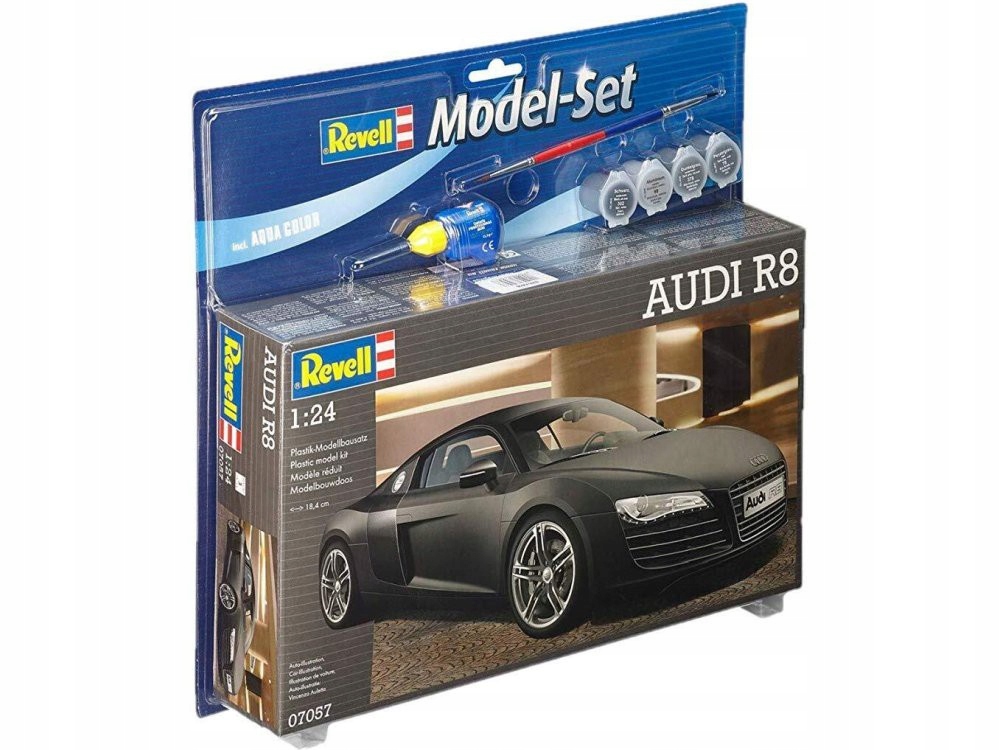 1/24 Slepovací auto Audi R8 barvy Revell 67057