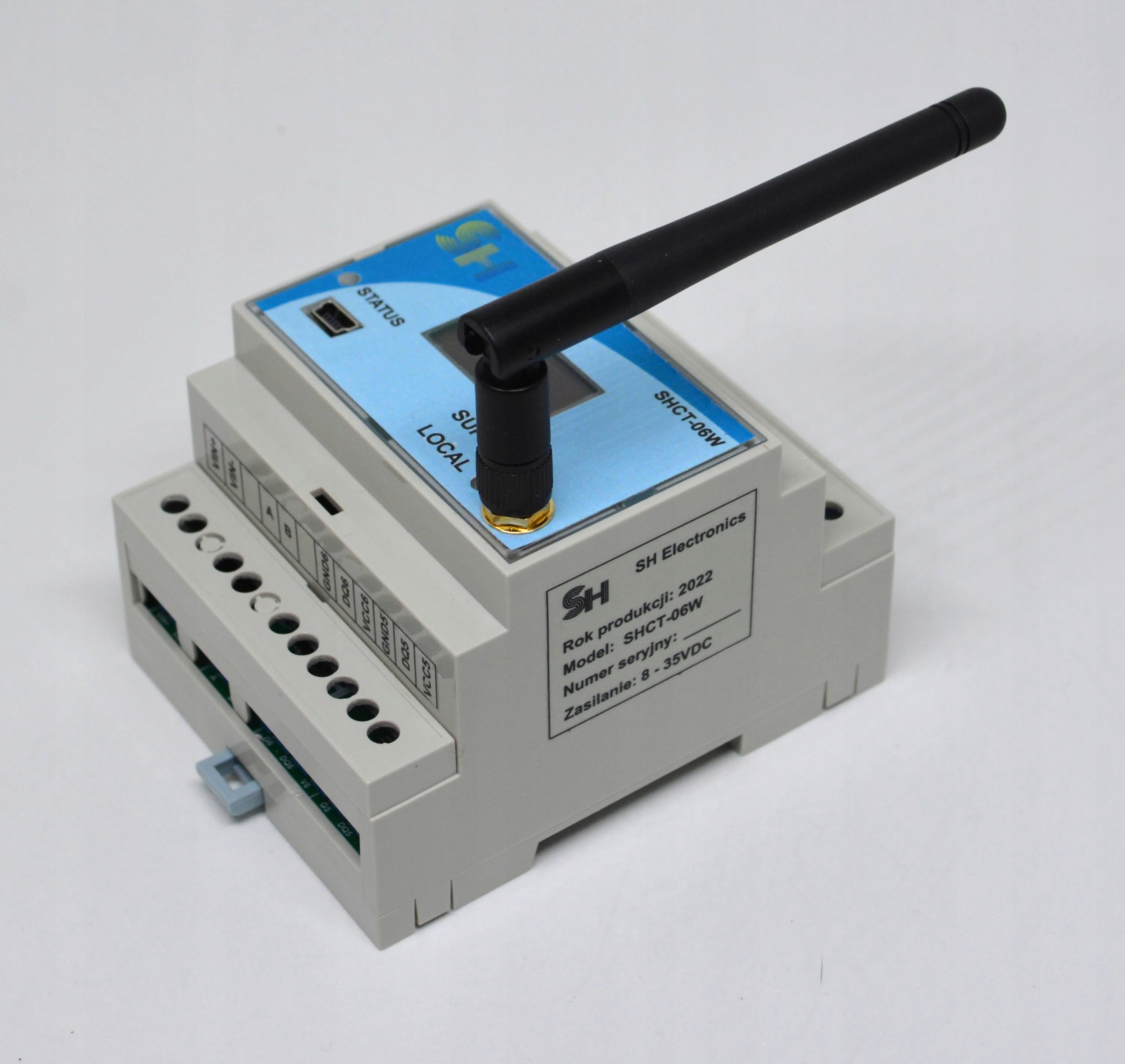 Termometr WIFI SUPLA DS18B20 SHCT-06WD Zasilanie sieciowe