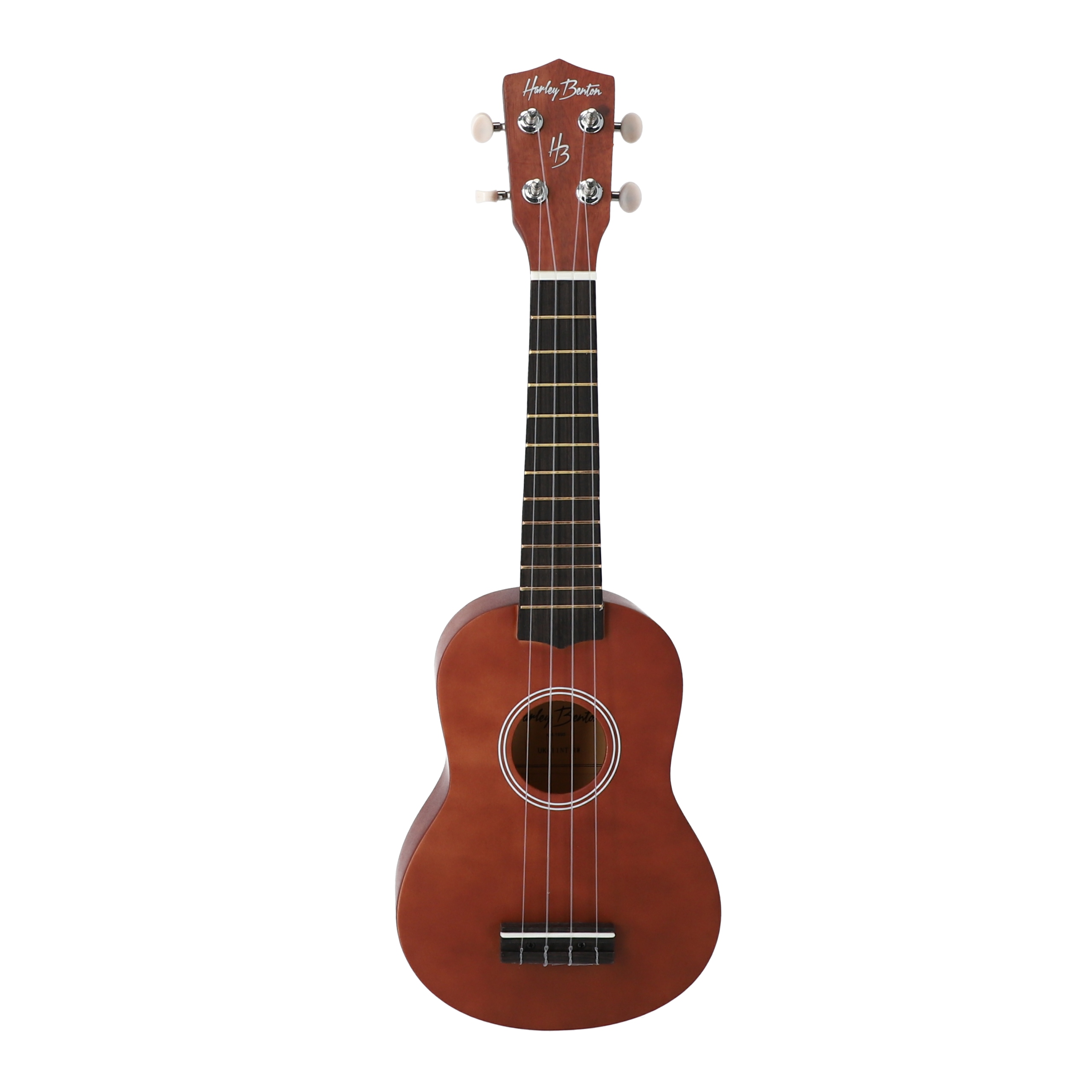 Ukulele sopranowe Harley Benton UK-11DW Tuner Struny Kostki Zestaw Brązowe Kod producenta UK-11DW