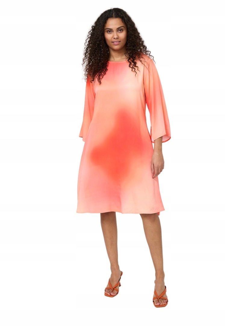 Elton Krásná Korálová Šaty E929 44