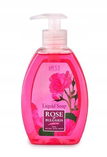 Rose of Bulgaria Mydło różane w płynie 300ml-Zdjęcie-0