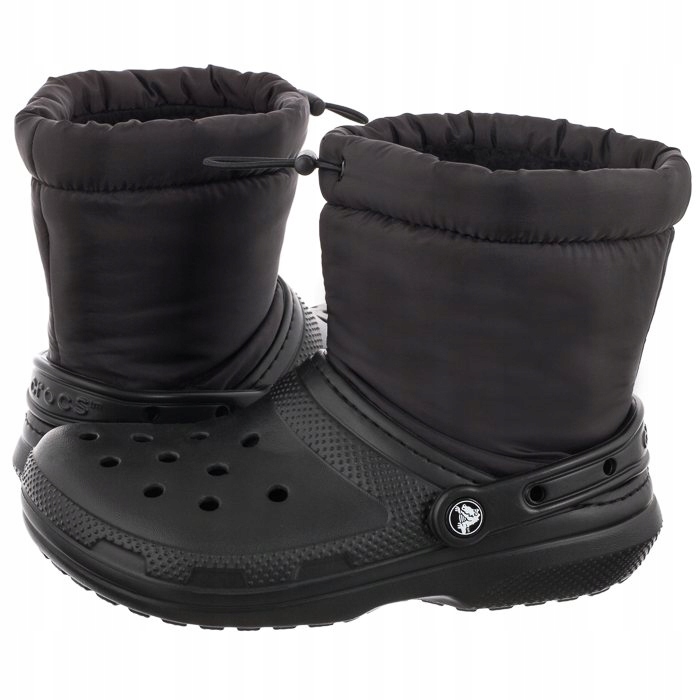 Dámské boty Sněhule Crocs Classic 206630 Černé
