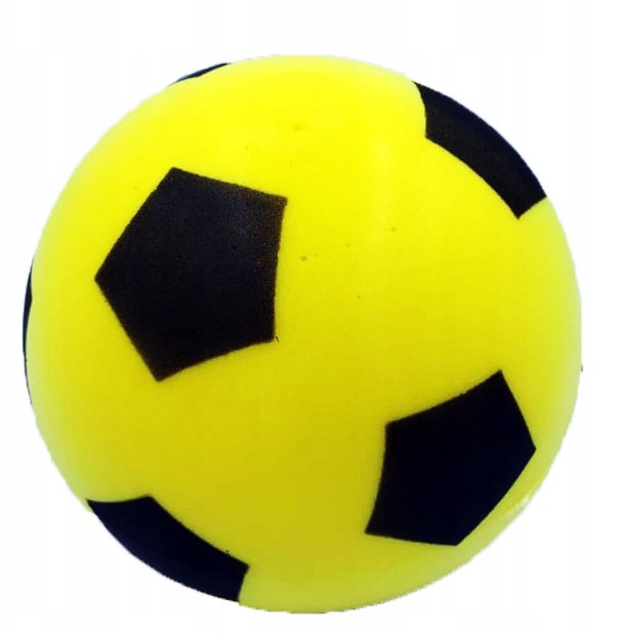 

Piłka piankowa miękka 20 cm kolor żółty