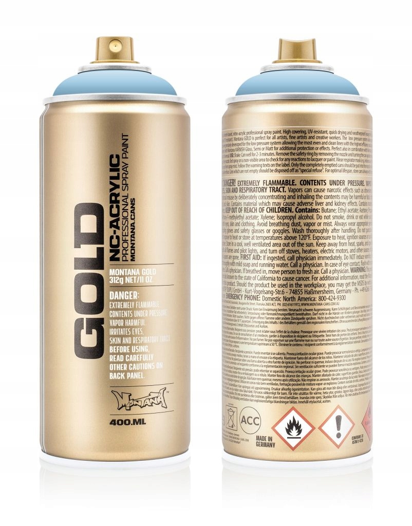 Montana Gold lakier akrylowy spray 400ML CL-5210 Denim