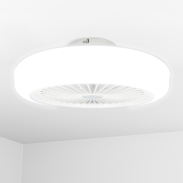 WENTYLATOR SUFITOWY WIATRAK LAMPA PLAFON LED RGB Marka Xtech