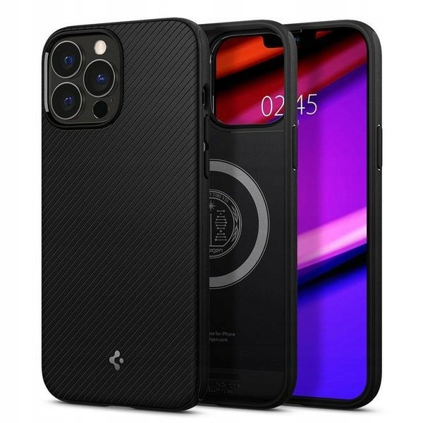 Spigen Mag Armor iPhone 13 Pro 6,1"czarny mat/matte black ACS03281