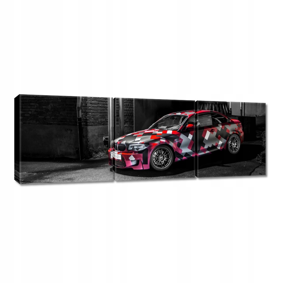 

Obrazy 150x50 Czerwone Bmw