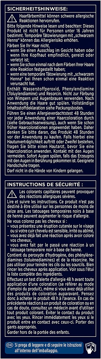 SCHWARZKOPF MEN PERFECT 50 ODSIWIACZ JASNY BRĄZ Kolor farby jasny brąz