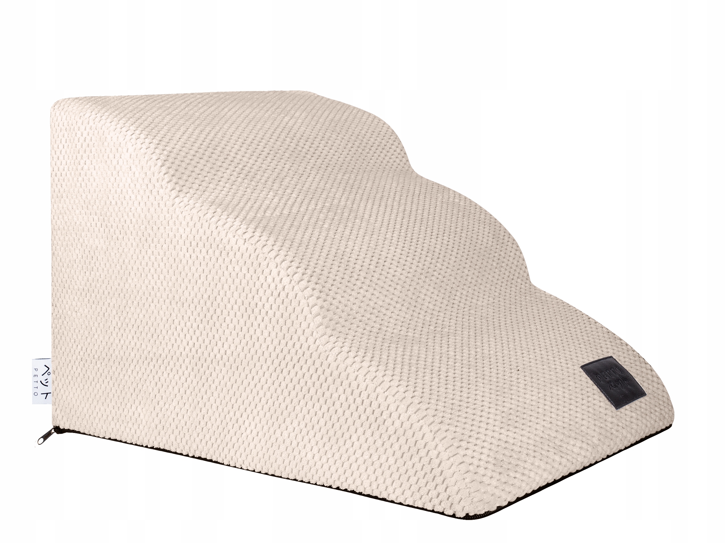 Levně Petto Kumo 3 Schůdky pro psa, béžové