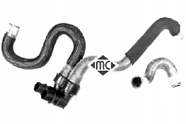 METALCAUCHO PRZEWÓD NAGRZEWNICY PSA BERLINGO PARTNER HDI