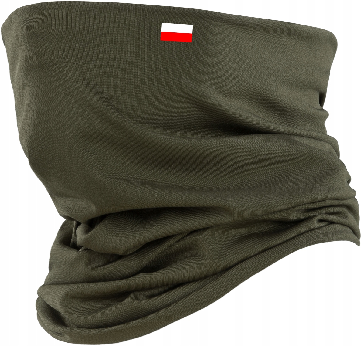 

Komin Termoaktywny Wojskowy Khaki +flaga 12w1