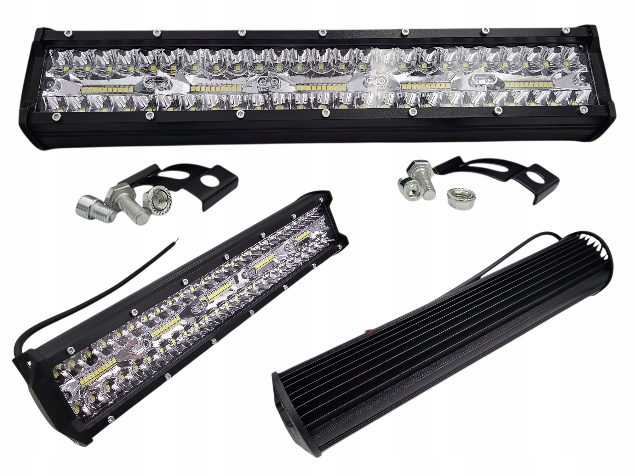 Led Dálková Pracovní Lampa Reflektor Halogen Offroad 300W 200LED 12V-36V