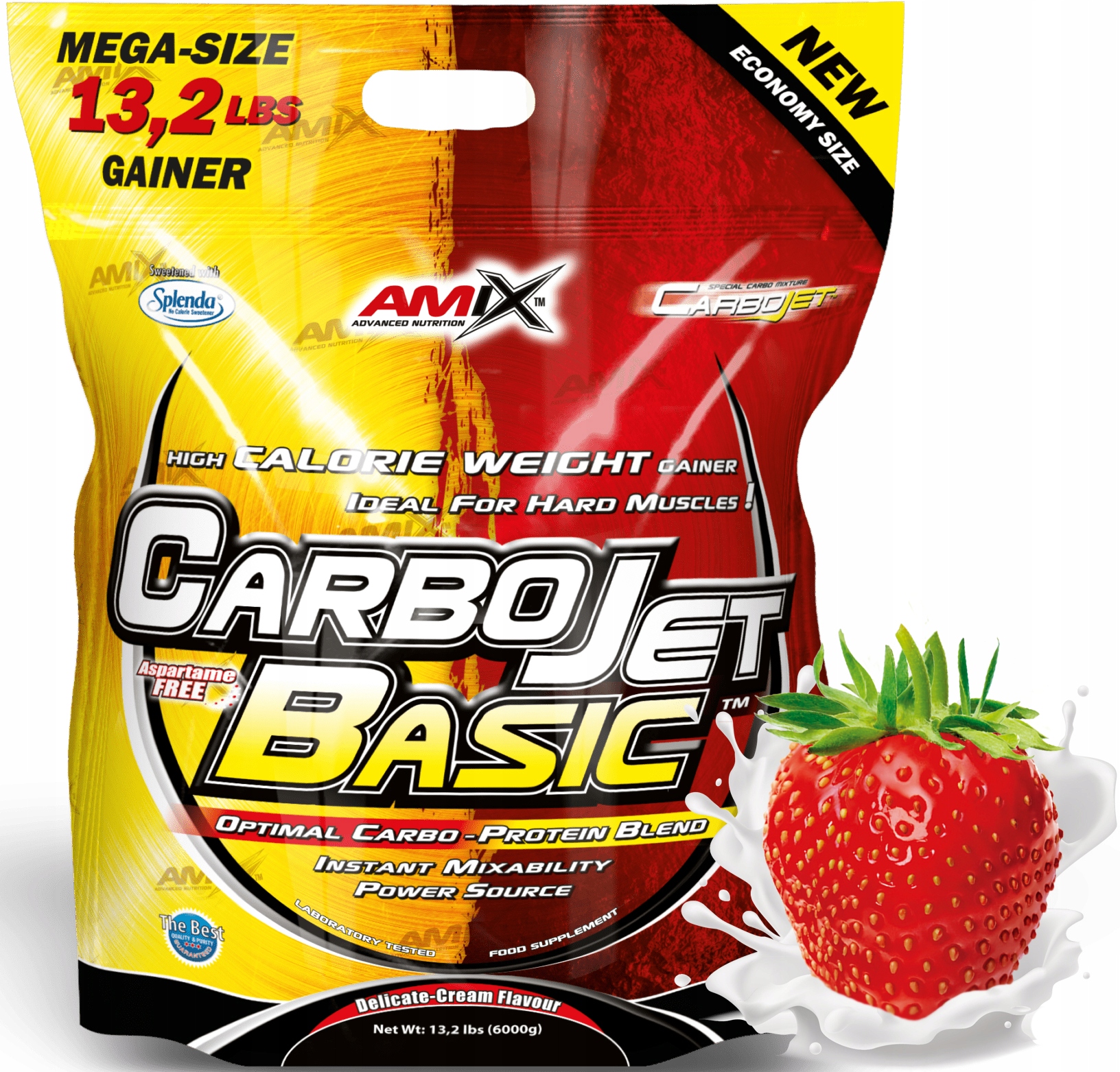 Amix Carbojet Basic Gainer 6000 g Jahoda