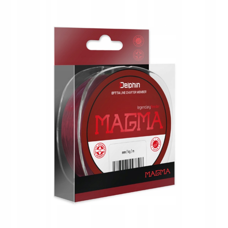 Delphin Żyłka Magma 0.234mm 4.7kg 200m bordowa