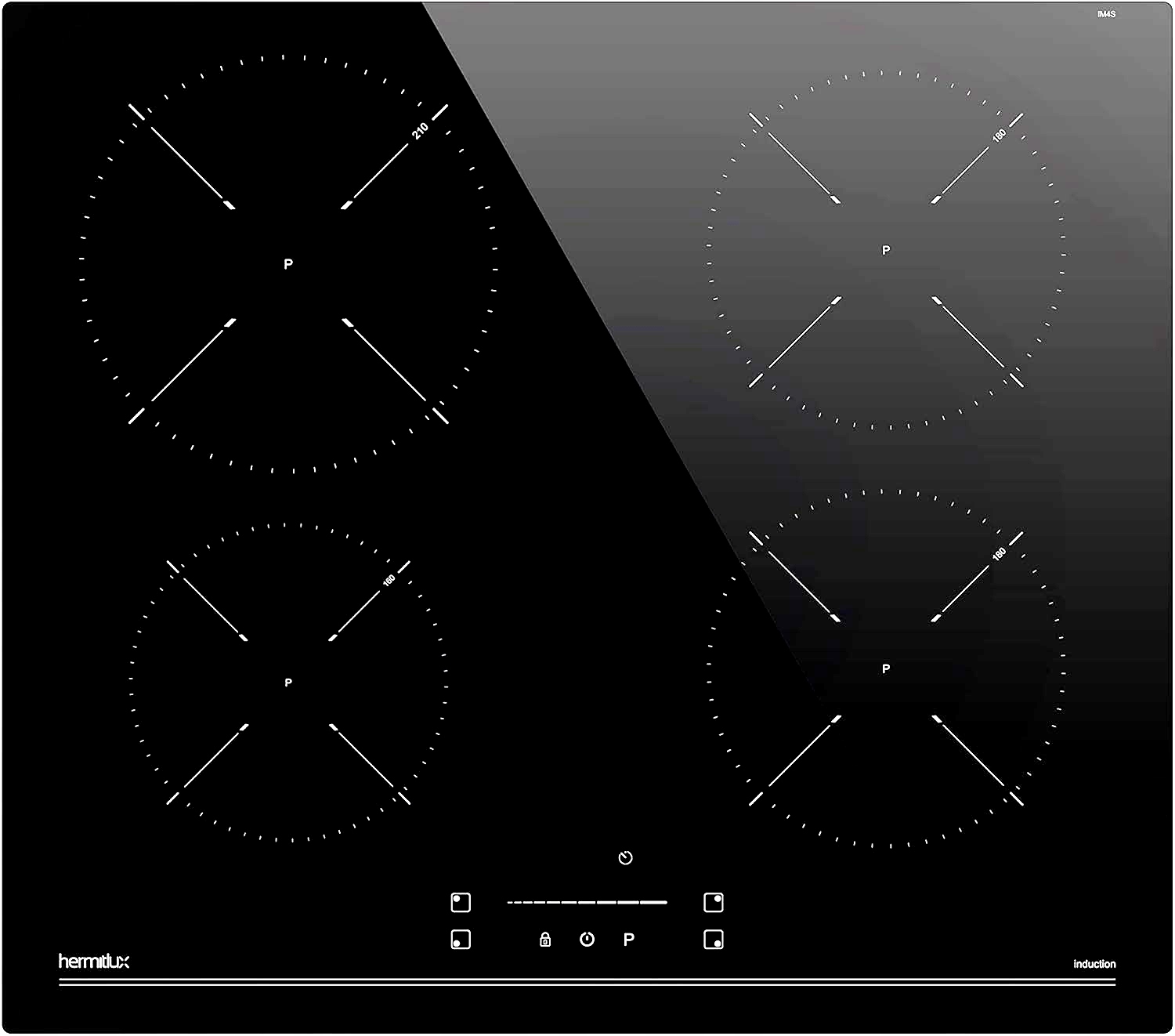 Hermitlux IM4S indukční varná deska 60 cm 4 pole