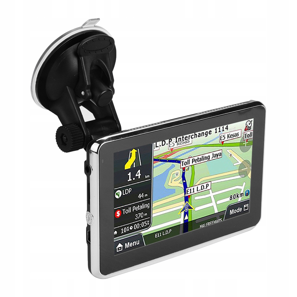 Automobilový Gps Navigátor 5 Palců Univerzální +8 G DR256 M Mapa Evropy