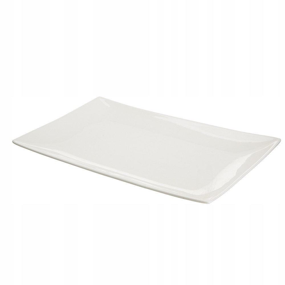 

Półmisek prostokątny Regular kremowy 26 cm