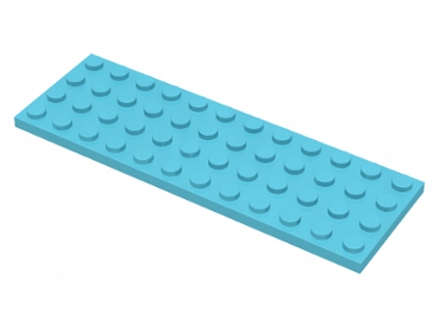 

Lego 3029 Płytka 4x12 lazurowa śr. Nowa (7g)