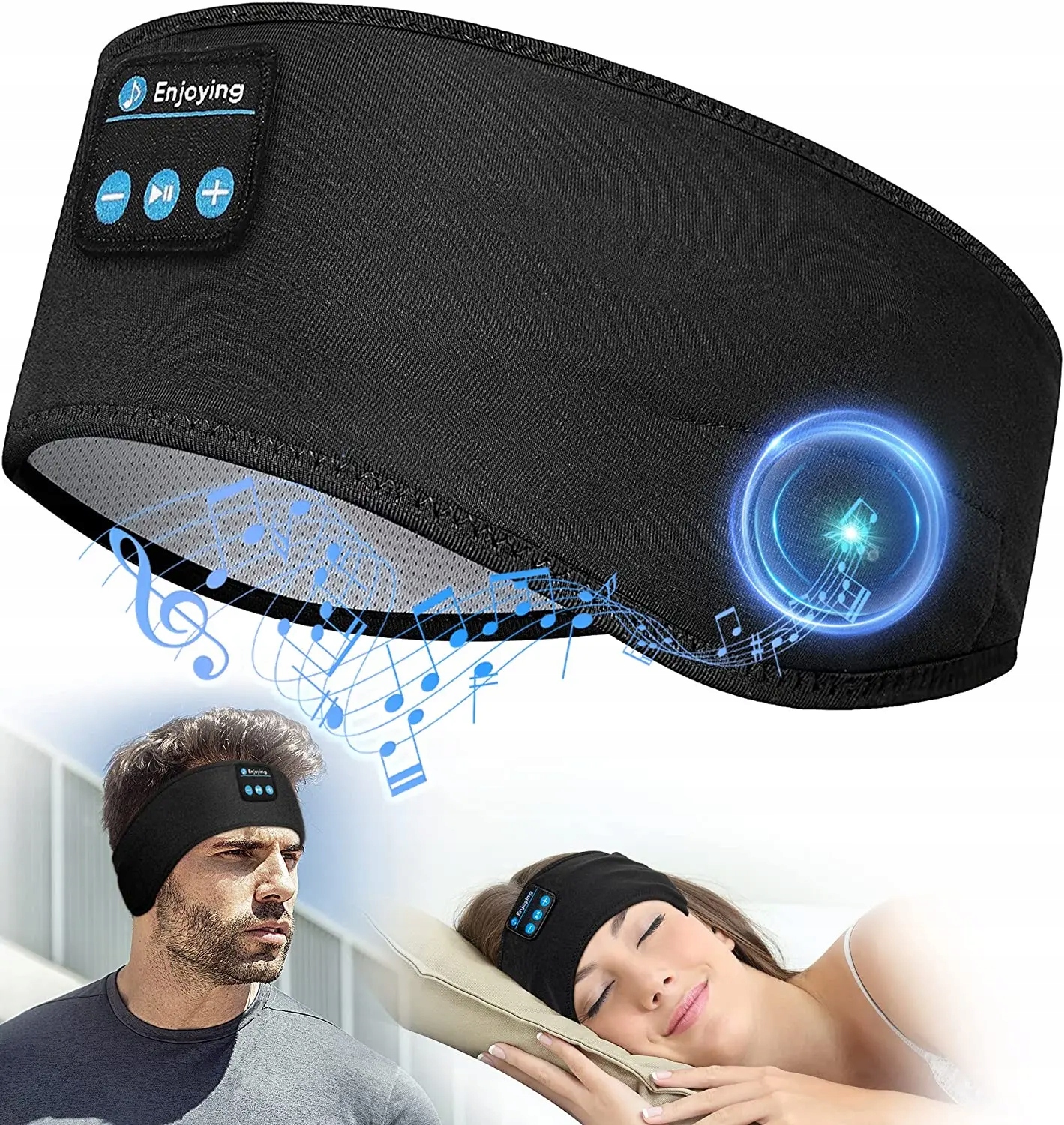 Sleep Headphones Bluetooth Sport Breathable Cozy Wireless Music Headphone 14665210728 Allegro.pl