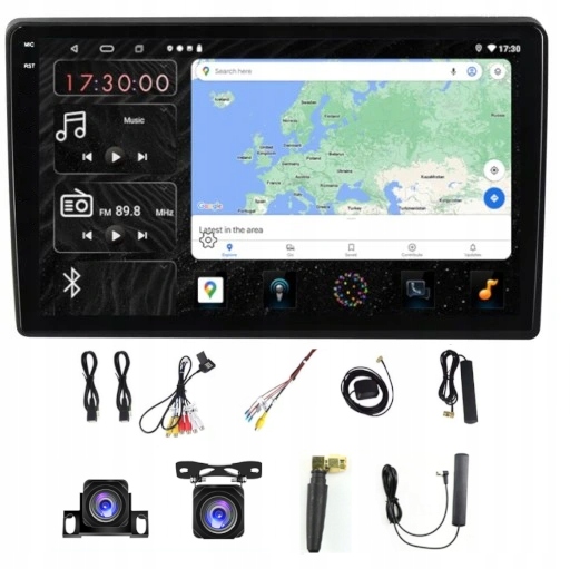 Rádio Navigácia Gps Android Carplay Bt Hyundai I40 2011-2016 4GB 64GB Sim