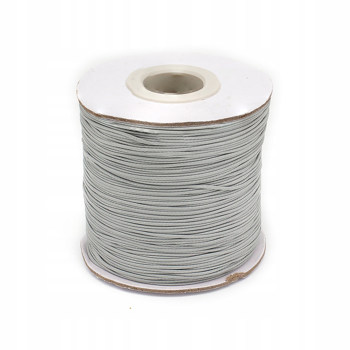 Šňůra Korejská Voskovaná Polyesterová, Světle Šedá, 0.5mm, 150m cívka