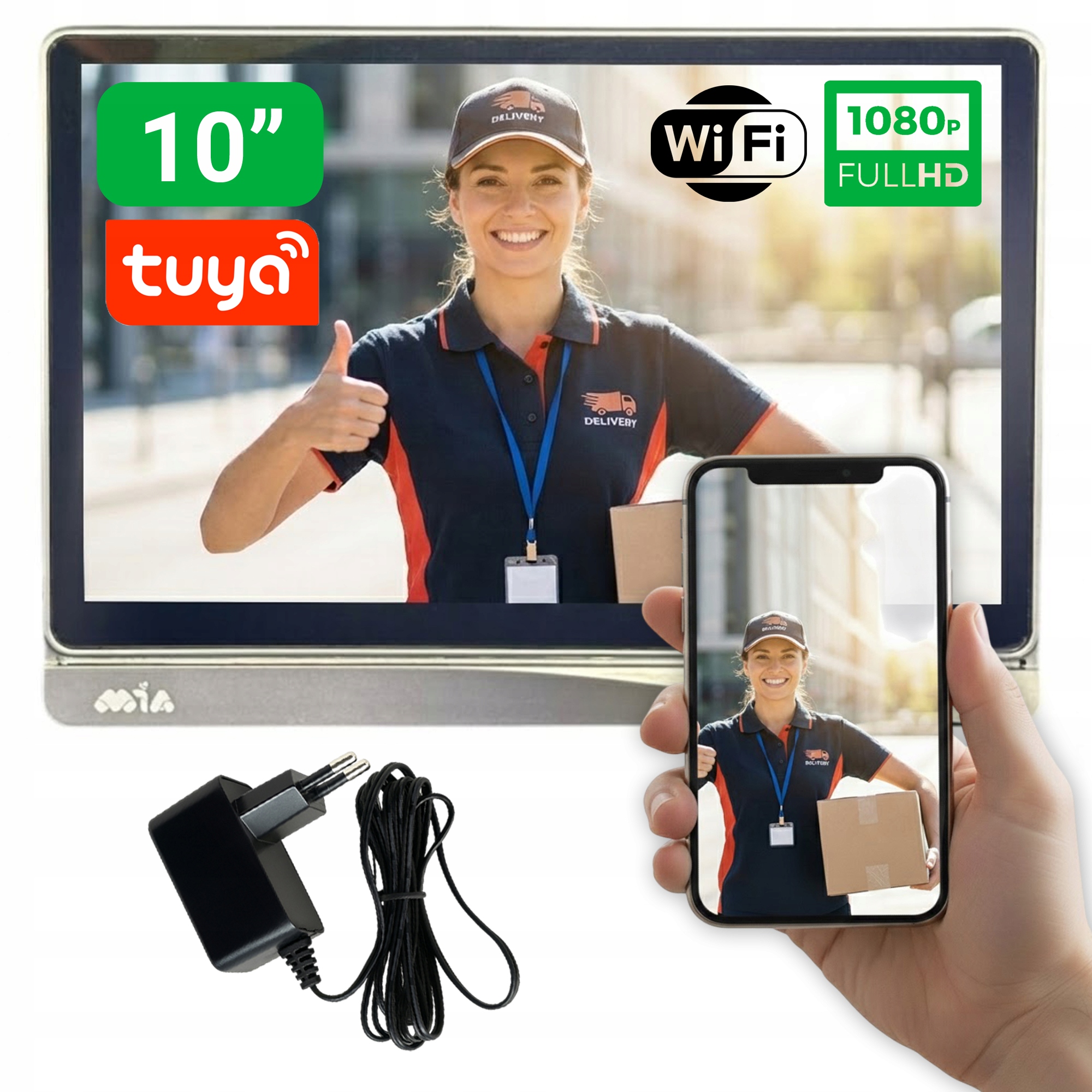 Videodomofom Mia VID-10B-FHD-TS-TUYA