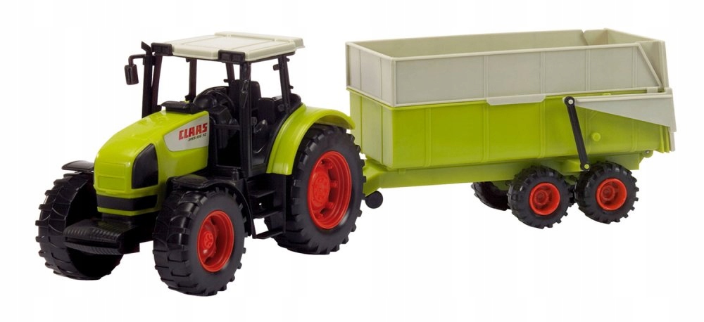 

Dickie Traktor Claas Z Przyczepą Pojazd 53 cm
