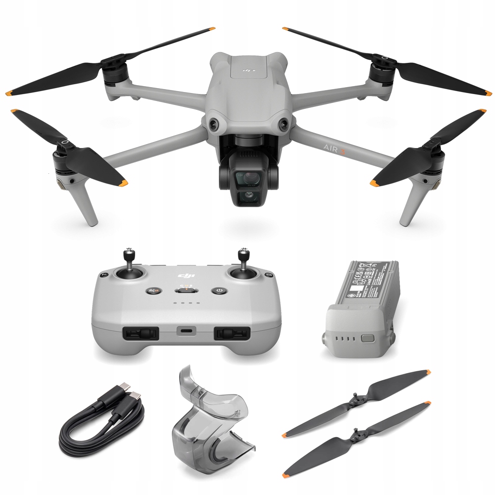 Dron Dji Air 3 Duální 4K kamera 46 minut letu Ovladač RC-N2