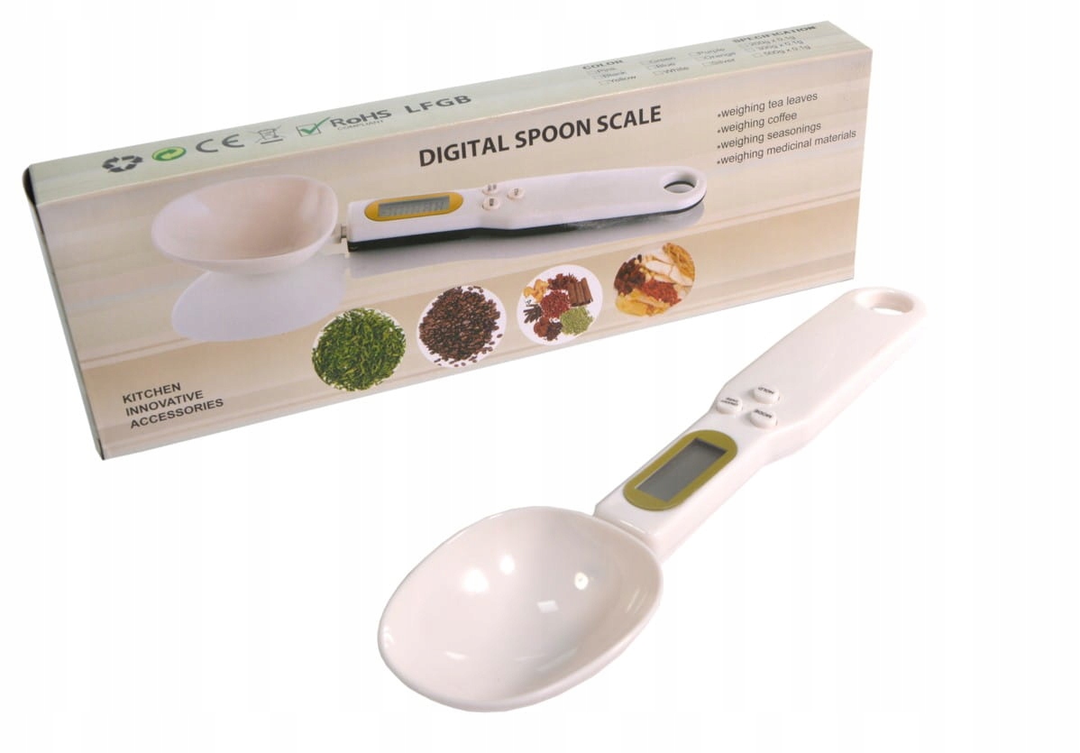 

Waga Elektroniczna kuchenna Łyżka do 500g/0,1g