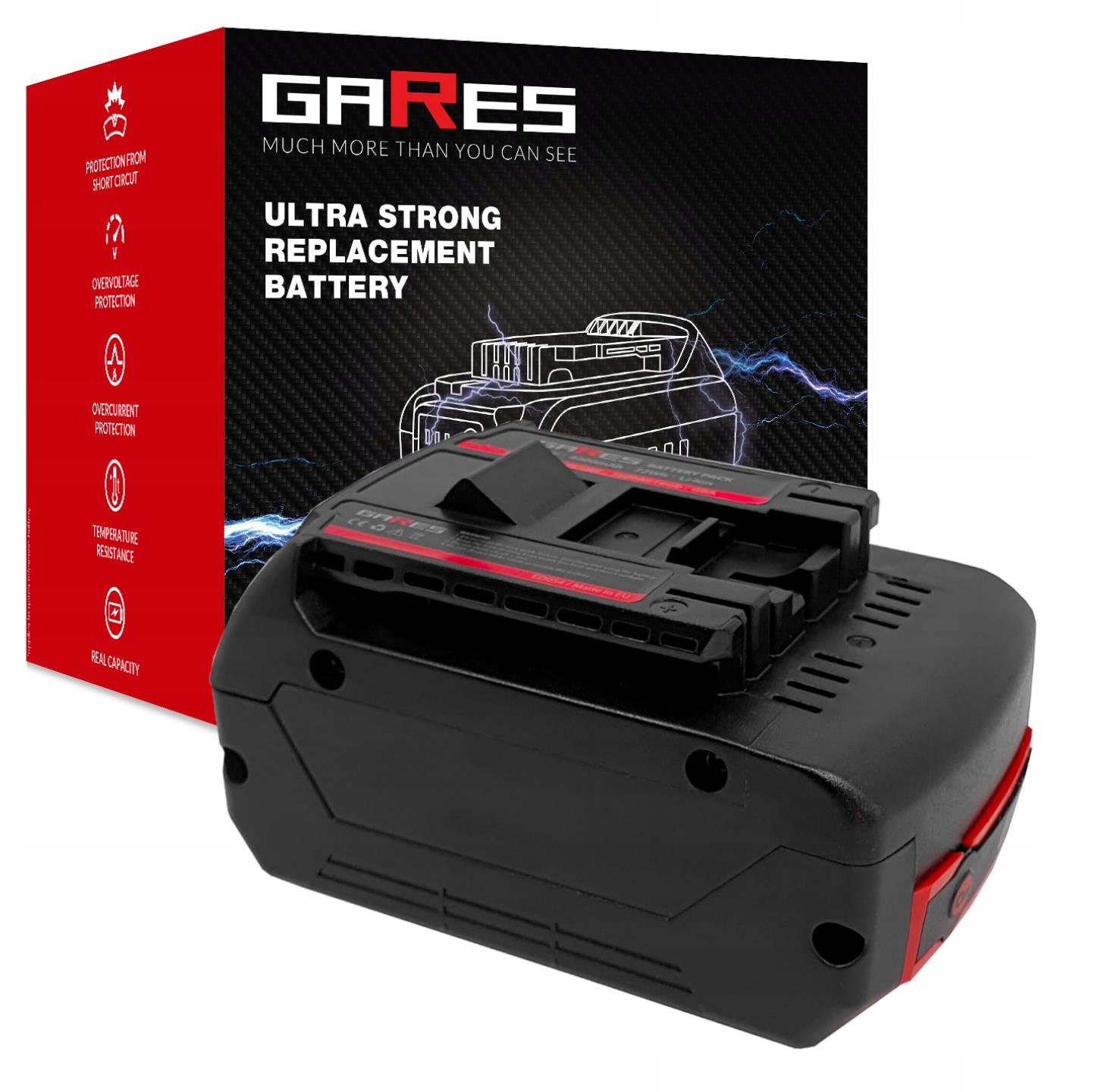 Baterie Akumulátor pro Bosch Gas Rhh Gcg Gop Gws Gbh Gds 24618-01 18V 4Ah