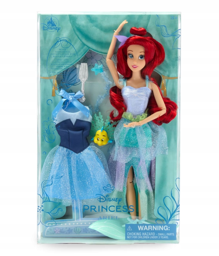 Disney Lalka Baletowa Syrenka Ariel