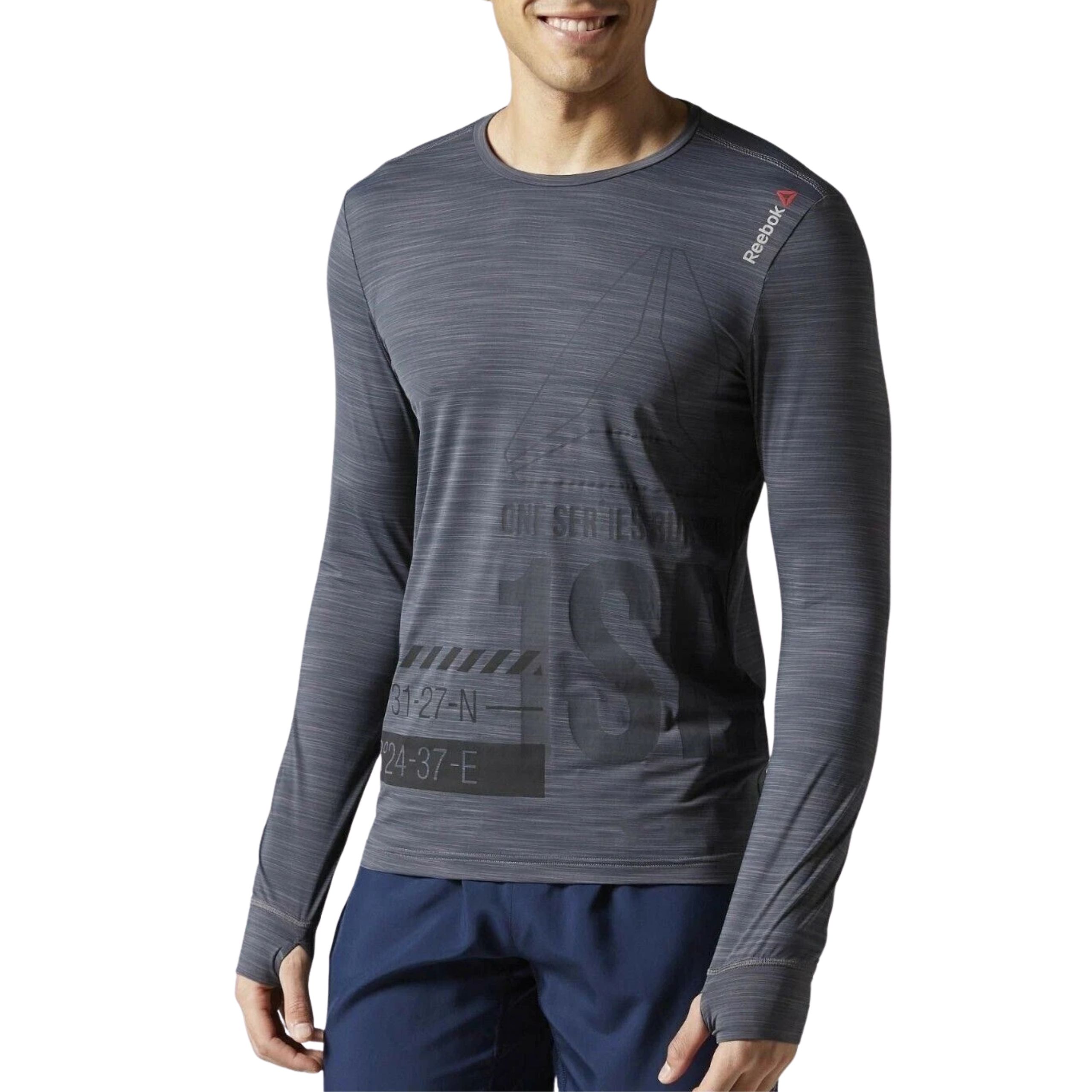 Męska bluzka treningowa Reebok Osr Ls Ac Tee XL