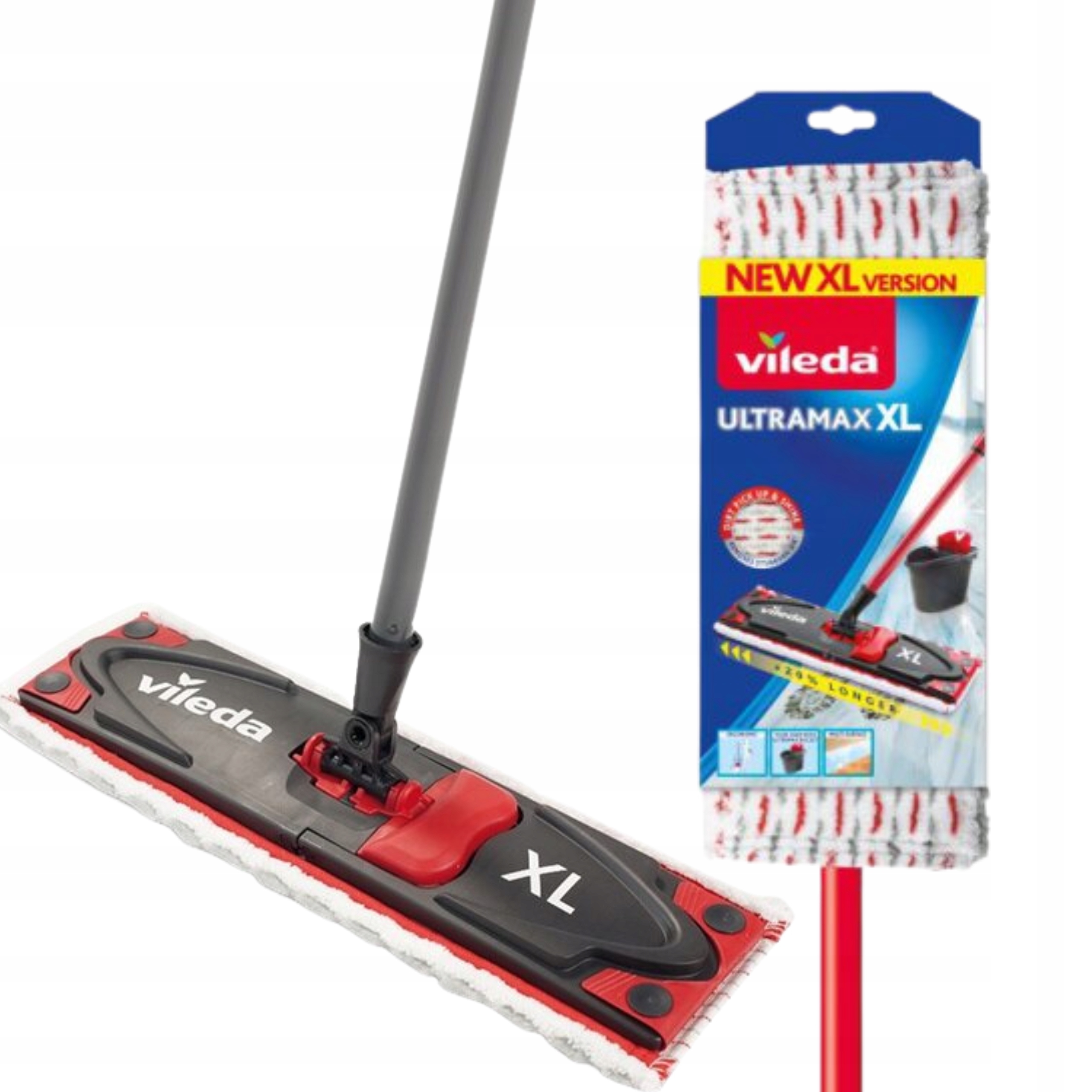 

Vileda Ultramax XL 42 cm mop drążek teleskopowy