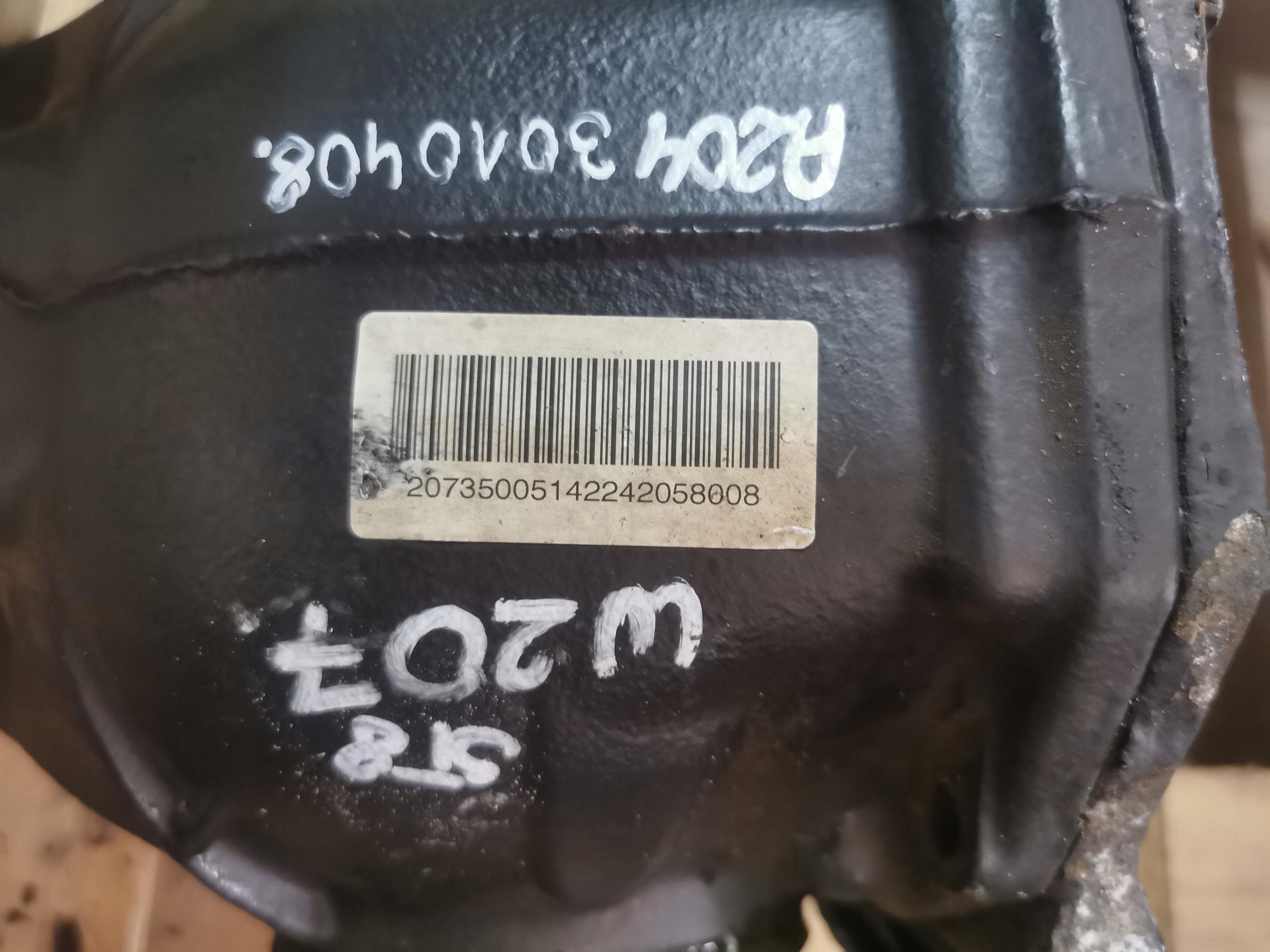 differential diff rear part MERCEDES C-KLASA W204 2.2 CDI 2073500514
