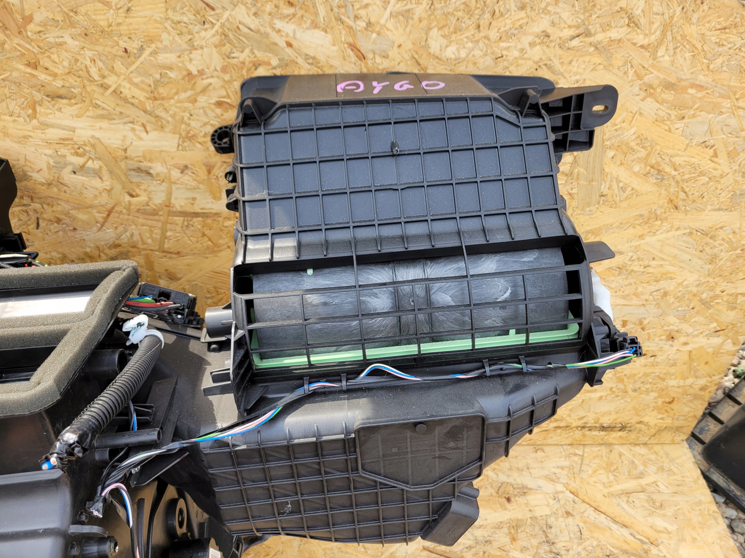 heater heating TOYOTA AYGO II 87010-YV080