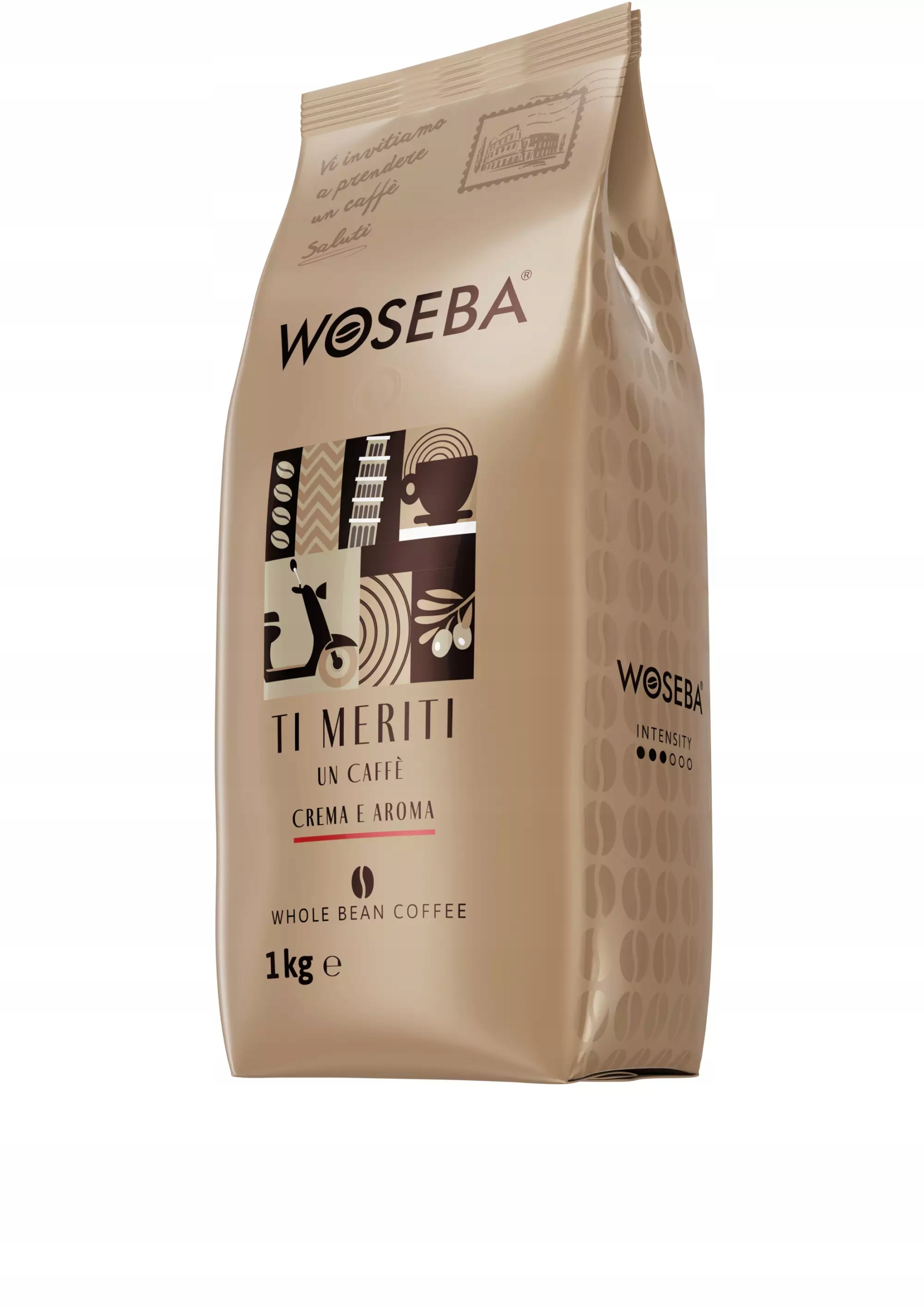 Woseba Kawa Ziarnista Ti Meriti Un Caffè Crema E Aroma Wyrazista 1 Kg