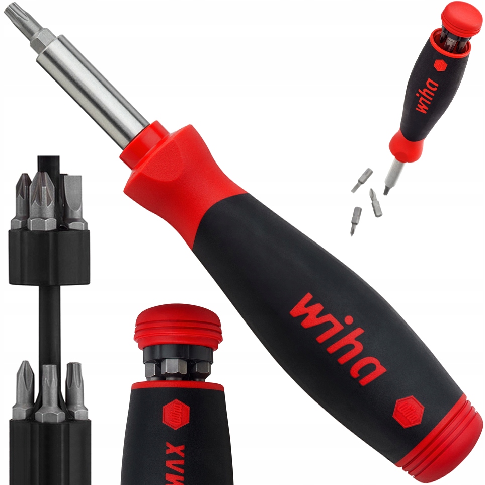 

Wiha Wkrętak Kieszonkowy Wymiennymi Końcówkami 9pc