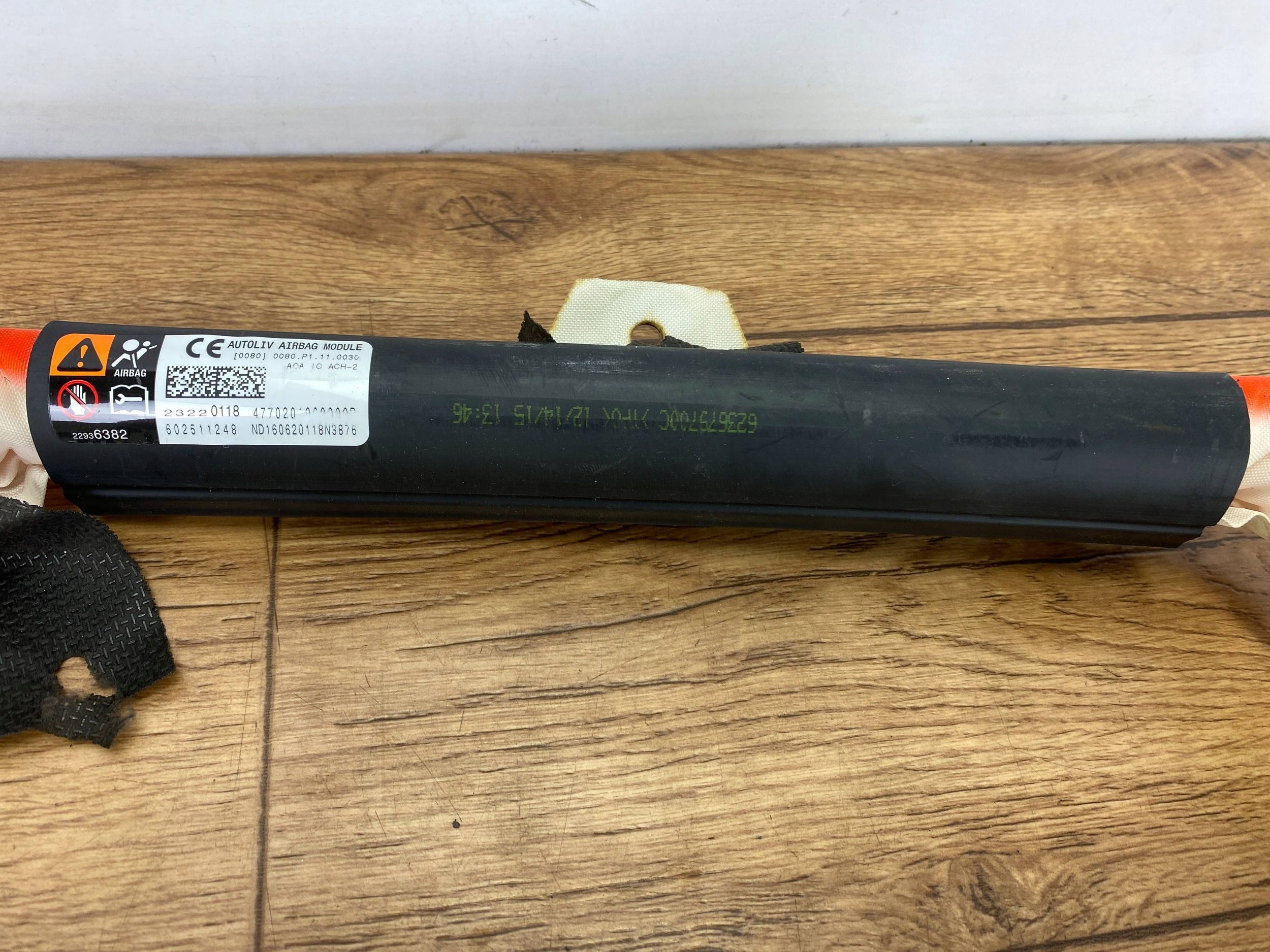 пиропатрон воздушная Cadillac CTS III 2014+