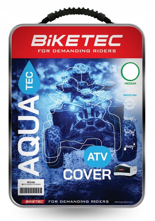 Водонепроникний чохол biketec для квадроцикла AQATEC L