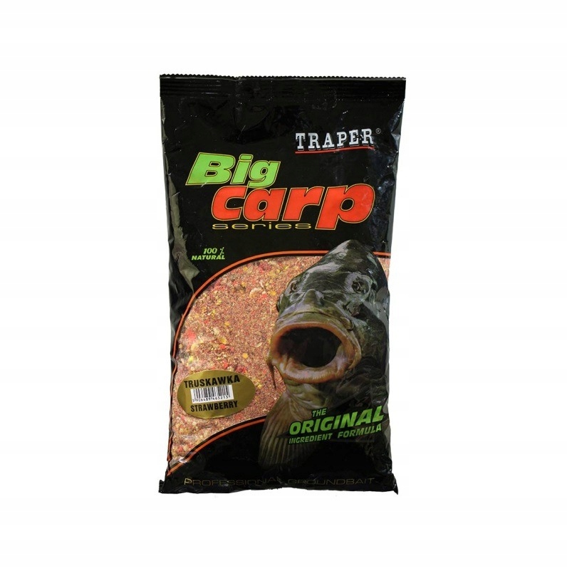 Zanęta Big Carp Traper 1kg Truskawka